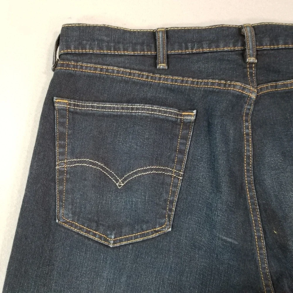 Levi's 505 jeans men's 38 x 34 regular fit straight blue denim pants